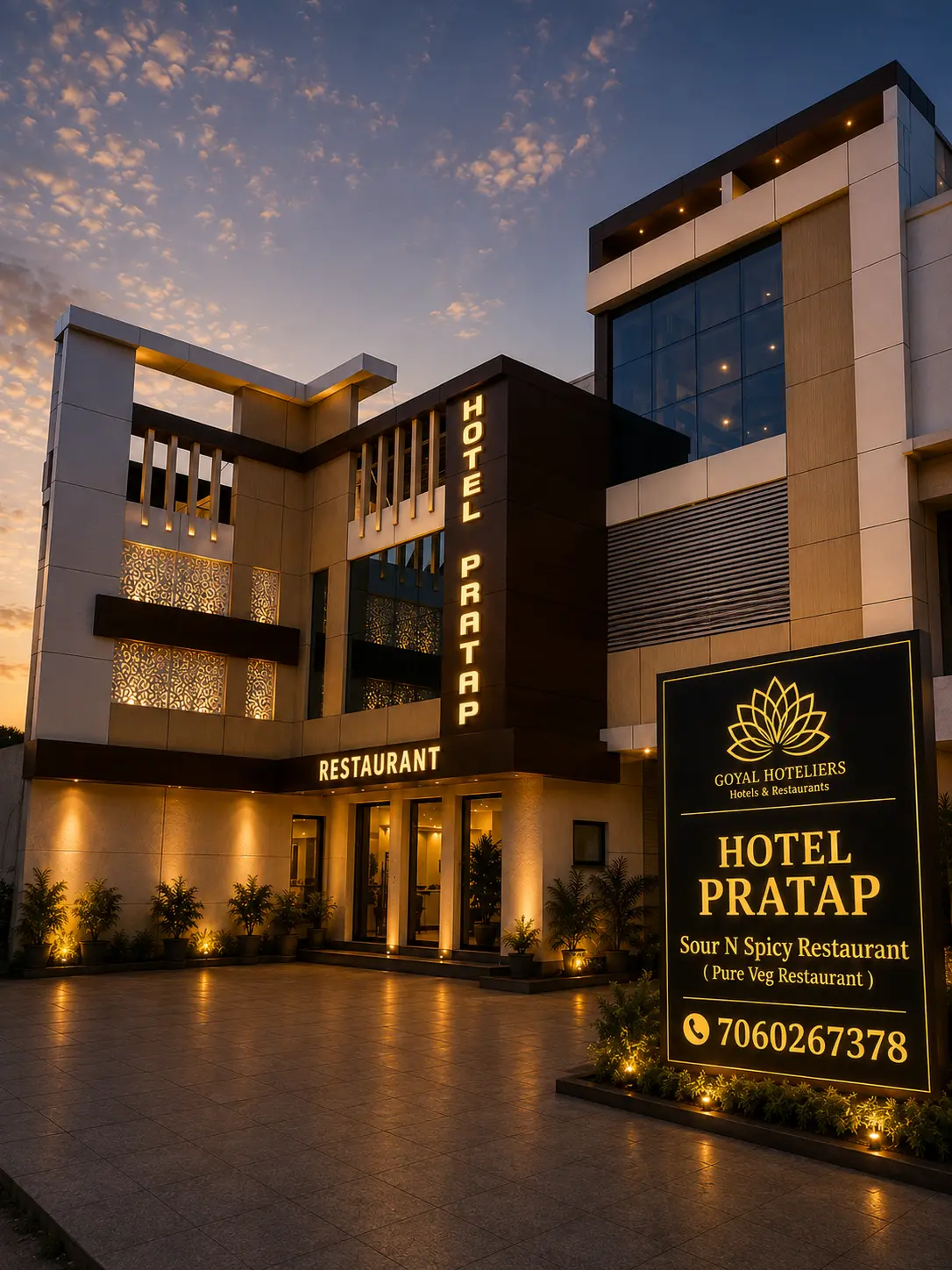 Hotel Pratap Near Taj Mahal West Gate