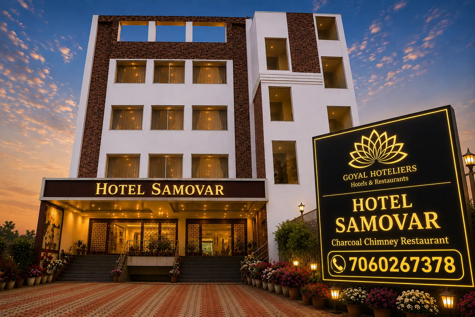 Hotel Samovar Opposite ITC Mughal Near Taj Mahal Agra