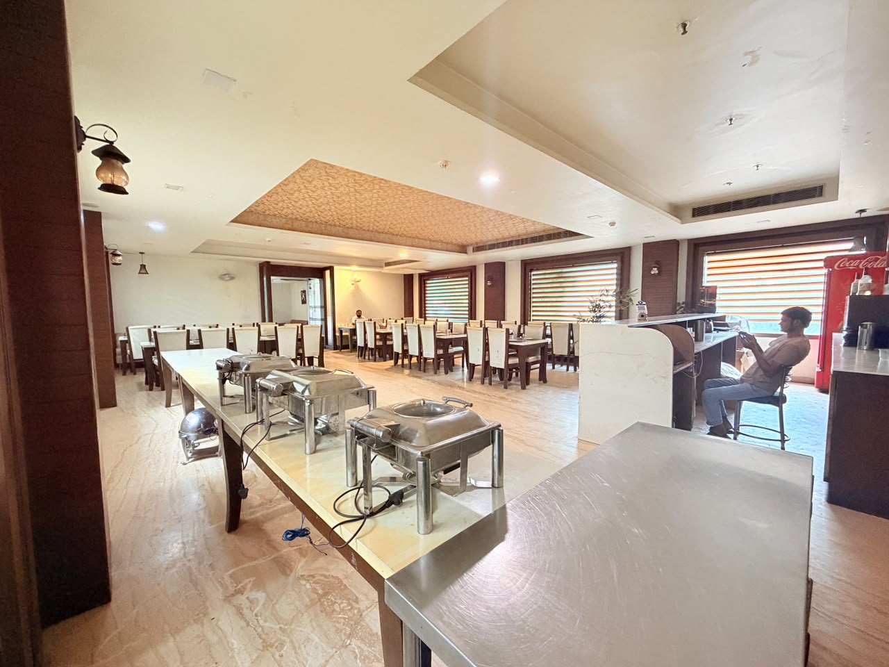 Sour N Spicy Restaurant dining area Agra