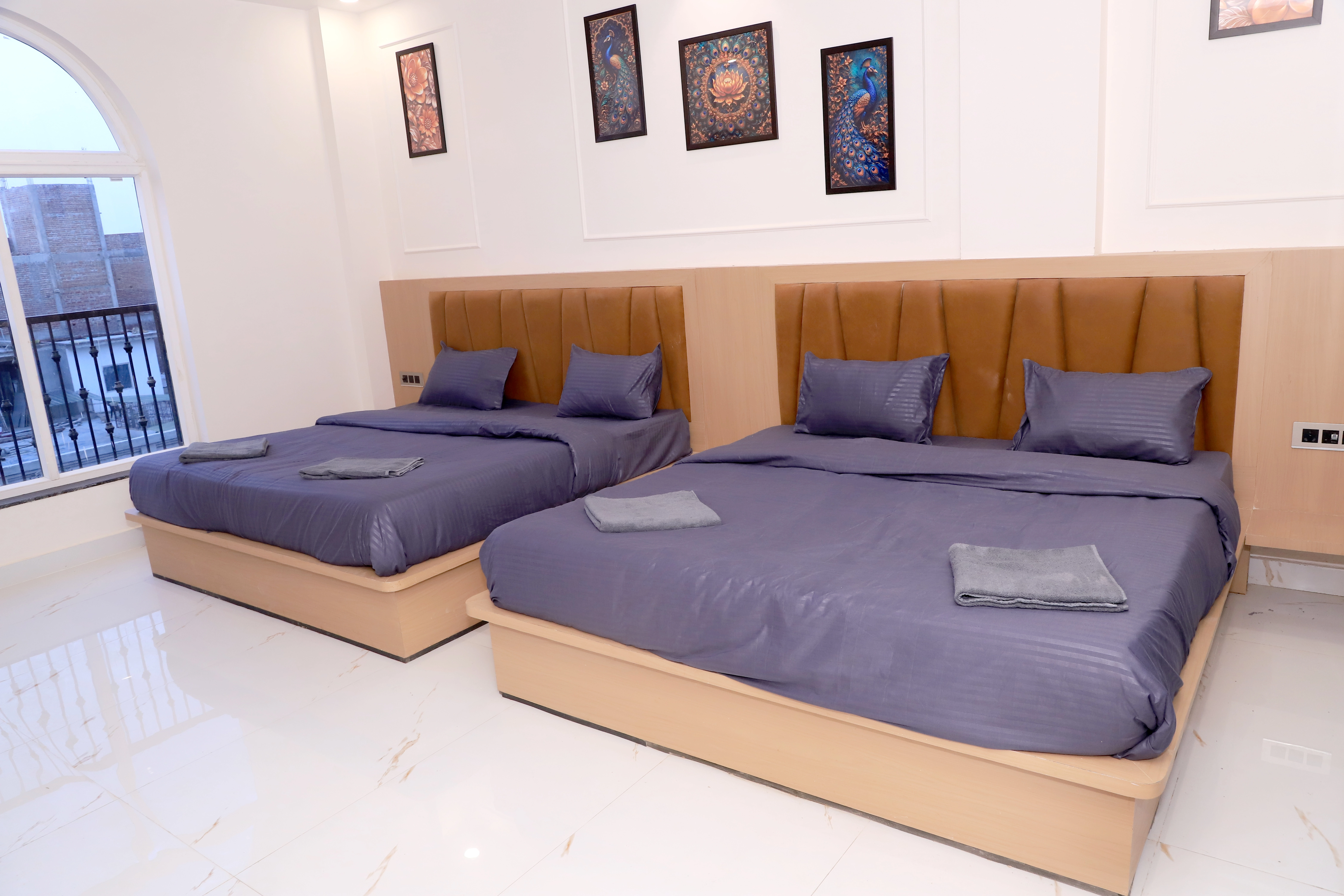 Room Interior at Hotel Anjil Vrindavan