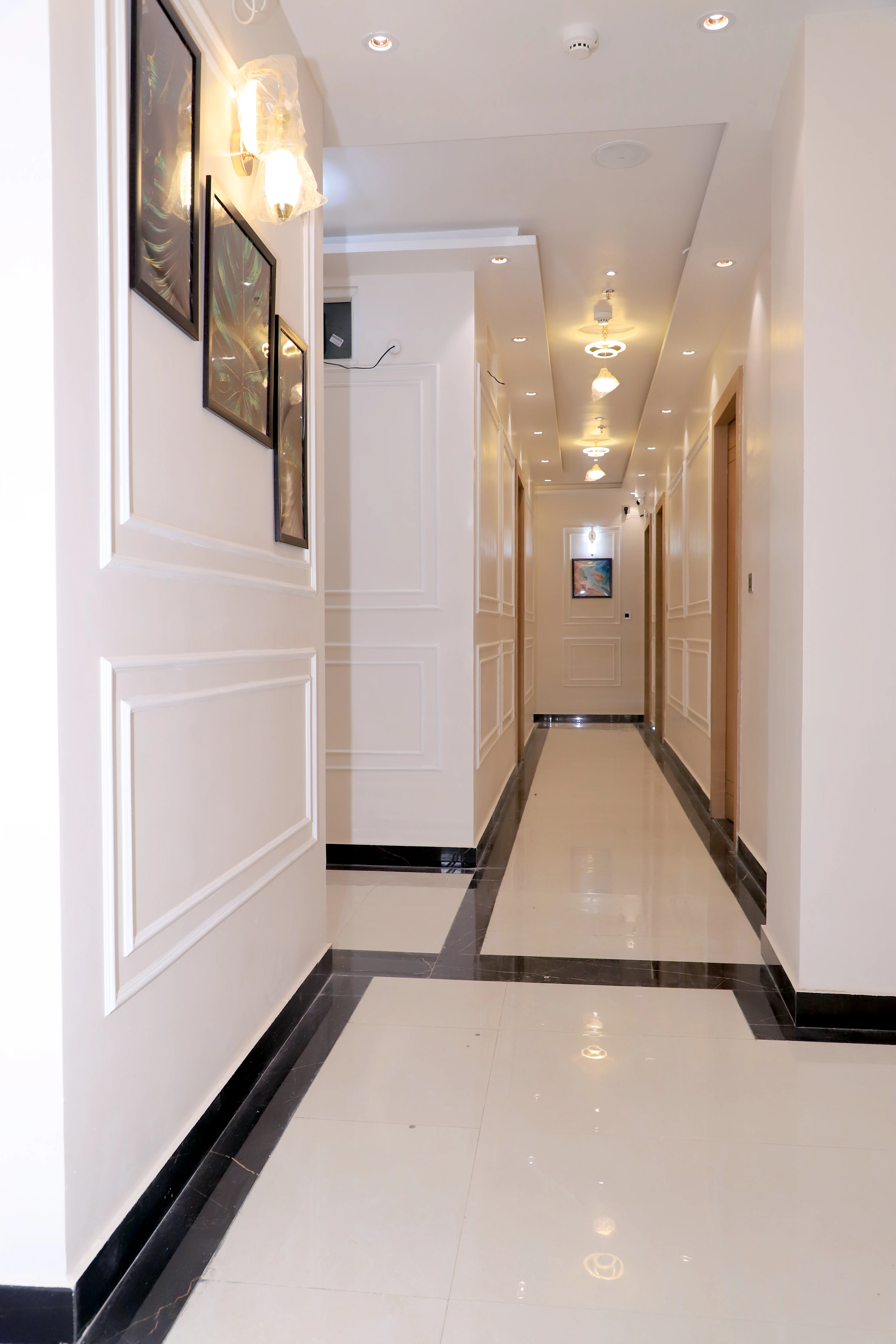 Reception Area at Hotel Anjil Vrindavan